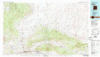 Gallup New Mexico Historical topographic map, 1:100000 scale, 30 X 60 Minute, Year 1981