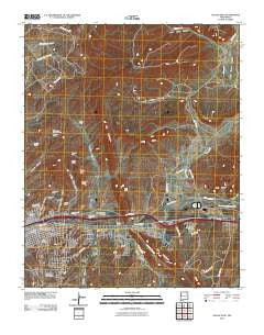 Gallup East New Mexico Historical topographic map, 1:24000 scale, 7.5 X 7.5 Minute, Year 2010