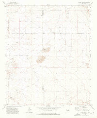 Gammil Well New Mexico Historical topographic map, 1:24000 scale, 7.5 X 7.5 Minute, Year 1973