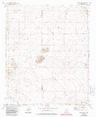 Gammil Well New Mexico Historical topographic map, 1:24000 scale, 7.5 X 7.5 Minute, Year 1973