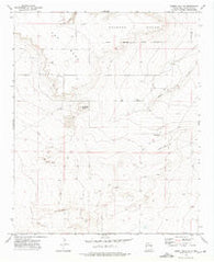 Gammil Well NE New Mexico Historical topographic map, 1:24000 scale, 7.5 X 7.5 Minute, Year 1973