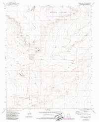 Gammil Well NE New Mexico Historical topographic map, 1:24000 scale, 7.5 X 7.5 Minute, Year 1973