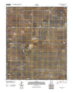 Gammil Well New Mexico Historical topographic map, 1:24000 scale, 7.5 X 7.5 Minute, Year 2010