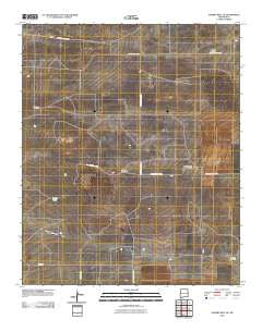 Gammil Well SE New Mexico Historical topographic map, 1:24000 scale, 7.5 X 7.5 Minute, Year 2010