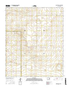 Gammil Well SE New Mexico Current topographic map, 1:24000 scale, 7.5 X 7.5 Minute, Year 2017