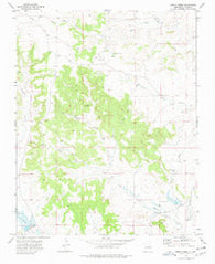 Garcia Creek New Mexico Historical topographic map, 1:24000 scale, 7.5 X 7.5 Minute, Year 1973