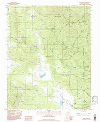 Garcia Peak New Mexico Historical topographic map, 1:24000 scale, 7.5 X 7.5 Minute, Year 1994