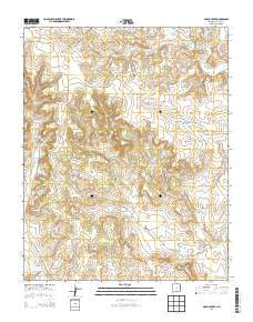 Garcia Creek New Mexico Historical topographic map, 1:24000 scale, 7.5 X 7.5 Minute, Year 2013