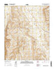 Garden Spring Canyon New Mexico Current topographic map, 1:24000 scale, 7.5 X 7.5 Minute, Year 2017