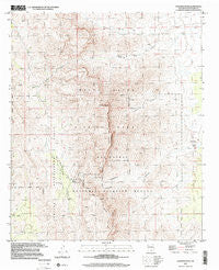 Gardner Peak New Mexico Historical topographic map, 1:24000 scale, 7.5 X 7.5 Minute, Year 1996