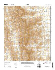 Gardner Peak New Mexico Historical topographic map, 1:24000 scale, 7.5 X 7.5 Minute, Year 2013