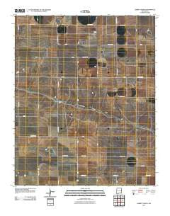 Garrett Ranch New Mexico Historical topographic map, 1:24000 scale, 7.5 X 7.5 Minute, Year 2010