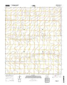 Garrison New Mexico Historical topographic map, 1:24000 scale, 7.5 X 7.5 Minute, Year 2013