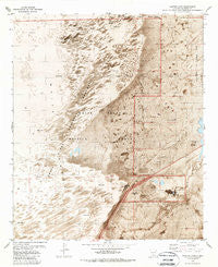 Garton Lake New Mexico Historical topographic map, 1:24000 scale, 7.5 X 7.5 Minute, Year 1982