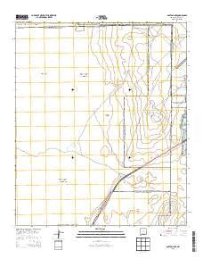 Garton Lake New Mexico Historical topographic map, 1:24000 scale, 7.5 X 7.5 Minute, Year 2013