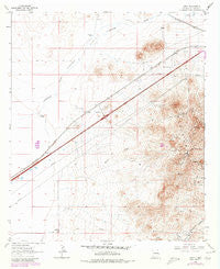 Gary New Mexico Historical topographic map, 1:24000 scale, 7.5 X 7.5 Minute, Year 1964