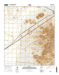 Gary New Mexico Current topographic map, 1:24000 scale, 7.5 X 7.5 Minute, Year 2017