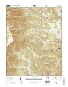 Gascon New Mexico Historical topographic map, 1:24000 scale, 7.5 X 7.5 Minute, Year 2013