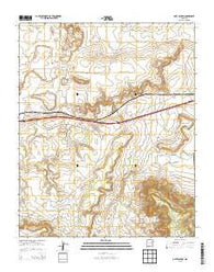Gate Canyon New Mexico Historical topographic map, 1:24000 scale, 7.5 X 7.5 Minute, Year 2013