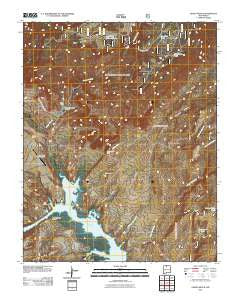 Ghost Ranch New Mexico Historical topographic map, 1:24000 scale, 7.5 X 7.5 Minute, Year 2011