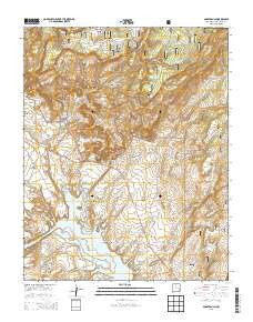 Ghost Ranch New Mexico Historical topographic map, 1:24000 scale, 7.5 X 7.5 Minute, Year 2013