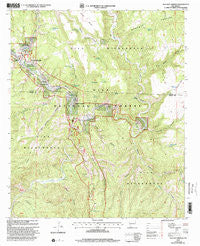 Gila Hot Springs New Mexico Historical topographic map, 1:24000 scale, 7.5 X 7.5 Minute, Year 1999