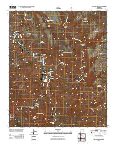Gila Hot Springs New Mexico Historical topographic map, 1:24000 scale, 7.5 X 7.5 Minute, Year 2011