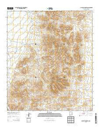 Gillespie Mountain New Mexico Historical topographic map, 1:24000 scale, 7.5 X 7.5 Minute, Year 2013