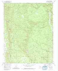 Gilman New Mexico Historical topographic map, 1:24000 scale, 7.5 X 7.5 Minute, Year 1970