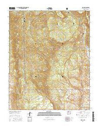 Gilman New Mexico Current topographic map, 1:24000 scale, 7.5 X 7.5 Minute, Year 2017