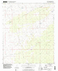 Gilmore Draw New Mexico Historical topographic map, 1:24000 scale, 7.5 X 7.5 Minute, Year 1996