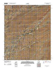 Gilmore Draw New Mexico Historical topographic map, 1:24000 scale, 7.5 X 7.5 Minute, Year 2010