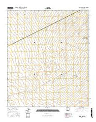 Gilmore Draw New Mexico Current topographic map, 1:24000 scale, 7.5 X 7.5 Minute, Year 2017