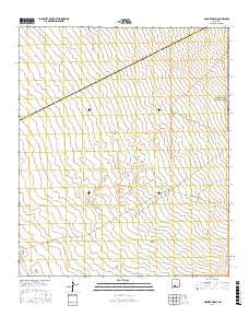 Gilmore Draw New Mexico Current topographic map, 1:24000 scale, 7.5 X 7.5 Minute, Year 2017