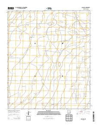 Gladiola New Mexico Historical topographic map, 1:24000 scale, 7.5 X 7.5 Minute, Year 2013