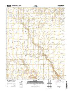 Gladstone New Mexico Historical topographic map, 1:24000 scale, 7.5 X 7.5 Minute, Year 2013