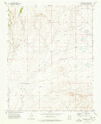Gladstone NW New Mexico Historical topographic map, 1:24000 scale, 7.5 X 7.5 Minute, Year 1973