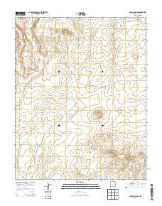 Gladstone NW New Mexico Historical topographic map, 1:24000 scale, 7.5 X 7.5 Minute, Year 2013