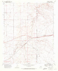 Glenrio New Mexico Historical topographic map, 1:24000 scale, 7.5 X 7.5 Minute, Year 1968