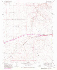 Glenrio New Mexico Historical topographic map, 1:24000 scale, 7.5 X 7.5 Minute, Year 1968