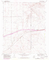 Glenrio New Mexico Historical topographic map, 1:24000 scale, 7.5 X 7.5 Minute, Year 1968