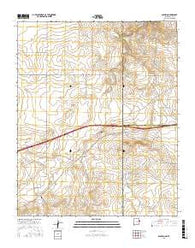 Glenrio New Mexico Current topographic map, 1:24000 scale, 7.5 X 7.5 Minute, Year 2017