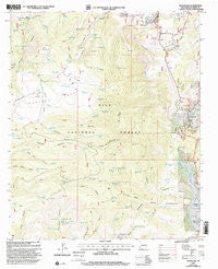 Glenwood New Mexico Historical topographic map, 1:24000 scale, 7.5 X 7.5 Minute, Year 1999