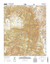 Glenwood New Mexico Historical topographic map, 1:24000 scale, 7.5 X 7.5 Minute, Year 2013