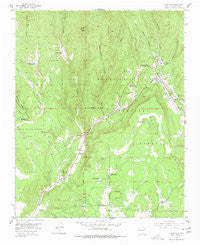 Glorieta New Mexico Historical topographic map, 1:24000 scale, 7.5 X 7.5 Minute, Year 1953