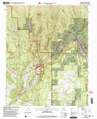 Glorieta New Mexico Historical topographic map, 1:24000 scale, 7.5 X 7.5 Minute, Year 2002