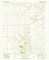Goat Canyon New Mexico Historical topographic map, 1:24000 scale, 7.5 X 7.5 Minute, Year 1973