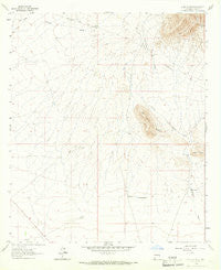 Goat Ridge New Mexico Historical topographic map, 1:24000 scale, 7.5 X 7.5 Minute, Year 1964
