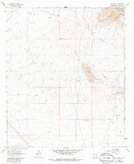 Goat Ridge New Mexico Historical topographic map, 1:24000 scale, 7.5 X 7.5 Minute, Year 1964