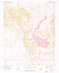 Goat Spring New Mexico Historical topographic map, 1:24000 scale, 7.5 X 7.5 Minute, Year 1972